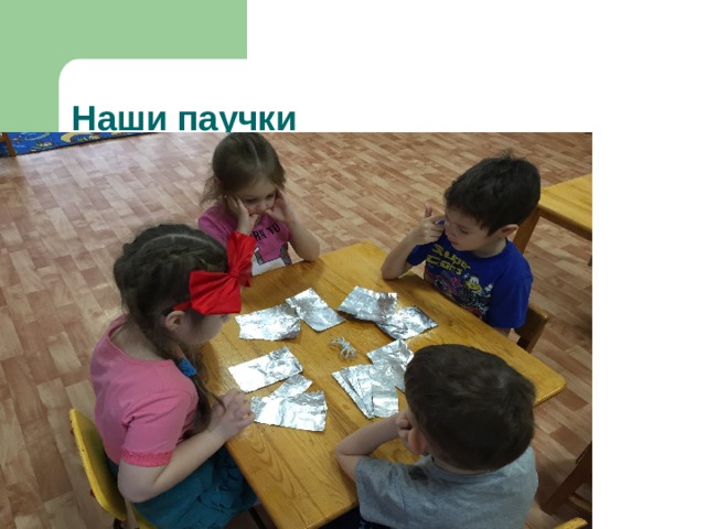 Наши паучки 
