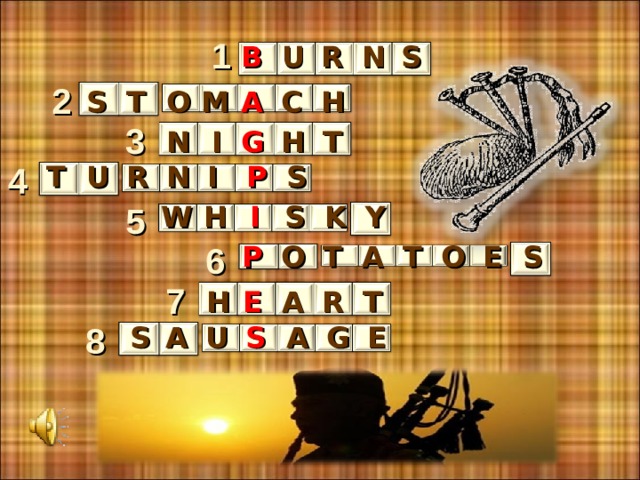 1 U B S N R 2 S T O M A C H 3 G  I N H T R N 4 I P S T U H W K Y I S 5 P O T A O E S 6 T   7 H E A R T 8 S A E G A U S 11 