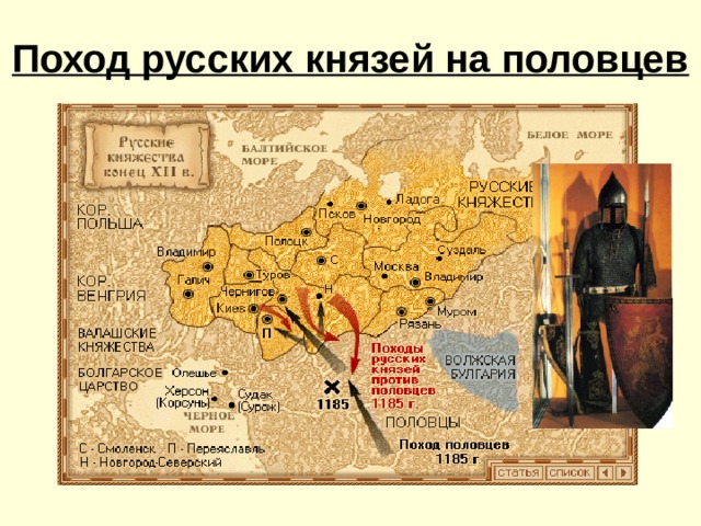 Поход русских князей на половцев 