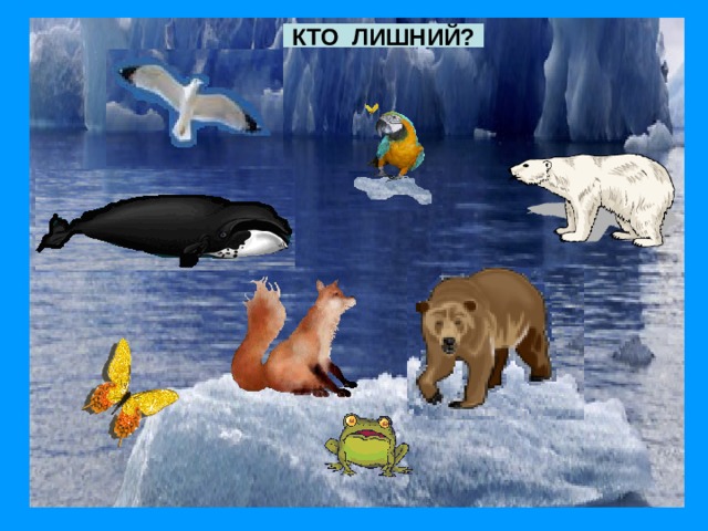 КТО ЛИШНИЙ? 