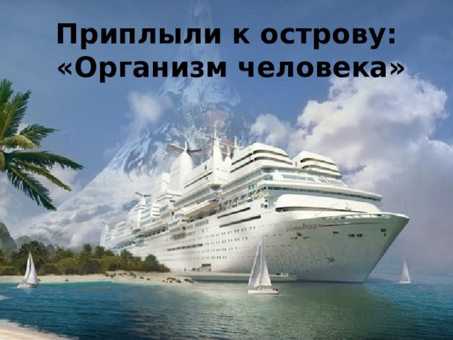 Приплыли к острову:  «Организм человека» 