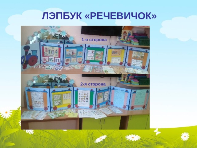  1-я сторона ЛЭПБУК «РЕЧЕВИЧОК»  2-я сторона 