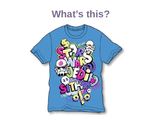 What’s this? 