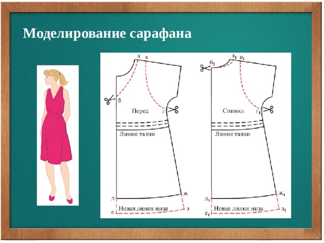 Моделирование сарафана 