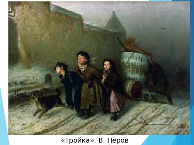 «Тройка». В. Перов     