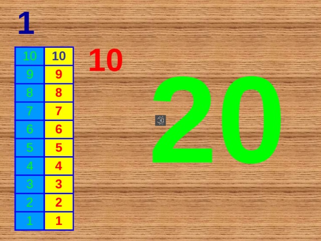 1 20 10 10 9 10 8 9 7 8 7 6 6 5 5 4 3 4 3 2 2 1 1 