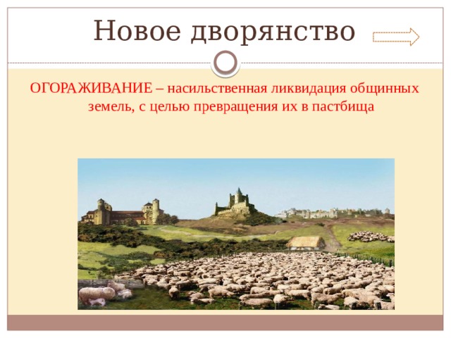 Крестьянская Европа Дух предпринимательства подчинял себе и зажиточных крестьян. Они опутывали долгами и разоряли своих менее удачливых соседей, скупали их наделы в общинных полях, использовали для работы наемных сельскохозяйственных работников — батраков . 