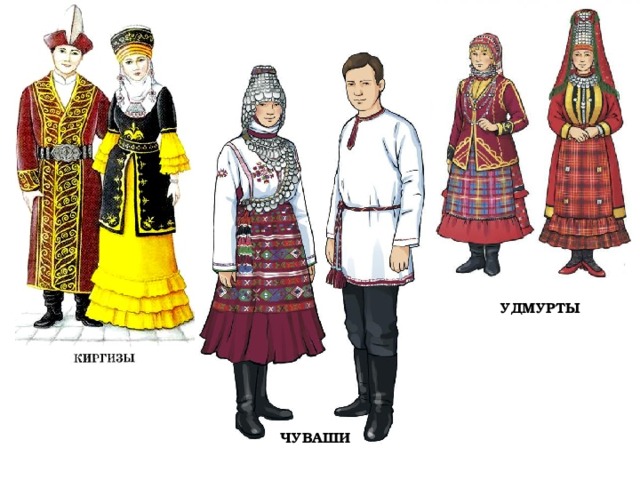 УДМУРТЫ ЧУВАШИ 