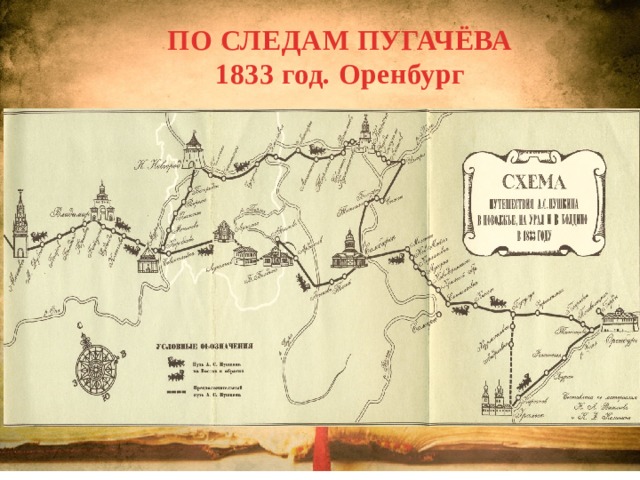 ПО СЛЕДАМ ПУГАЧЁВА 1833 год. Оренбург 