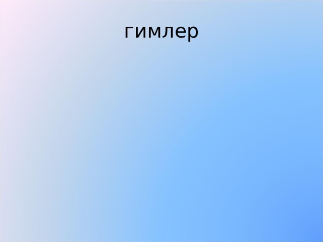гимлер 