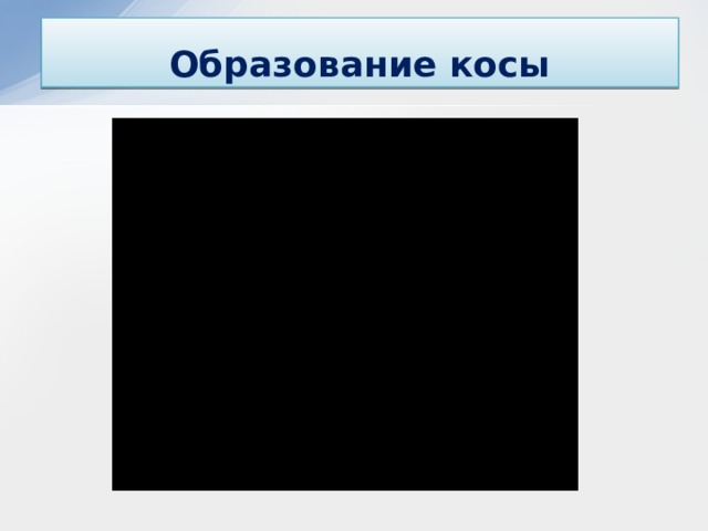 Образование косы  