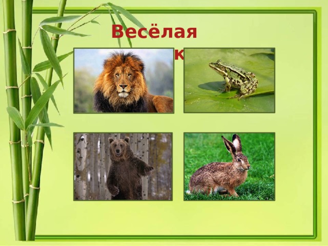 Весёлая минутка  