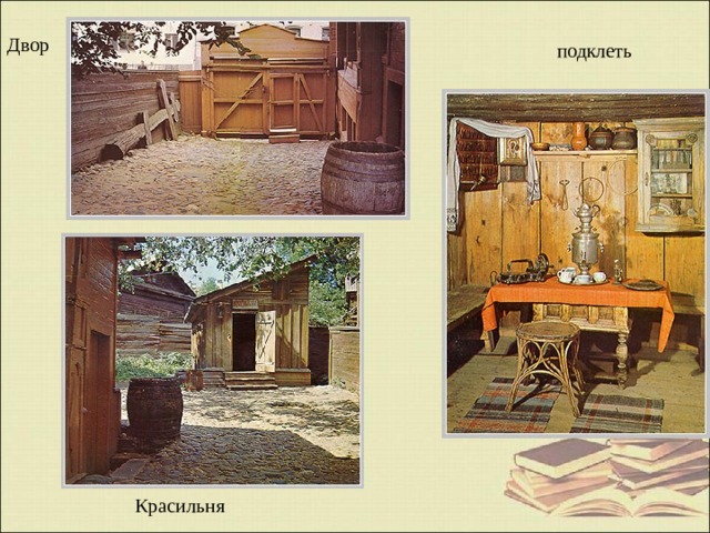 Двор подклеть Красильня 