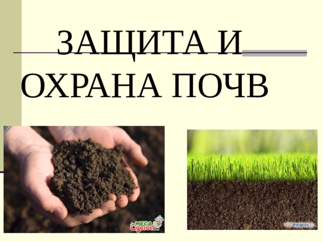  ЗАЩИТА И ОХРАНА ПОЧВ  