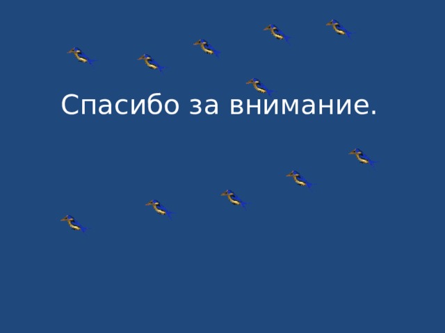 Спасибо за внимание. 
