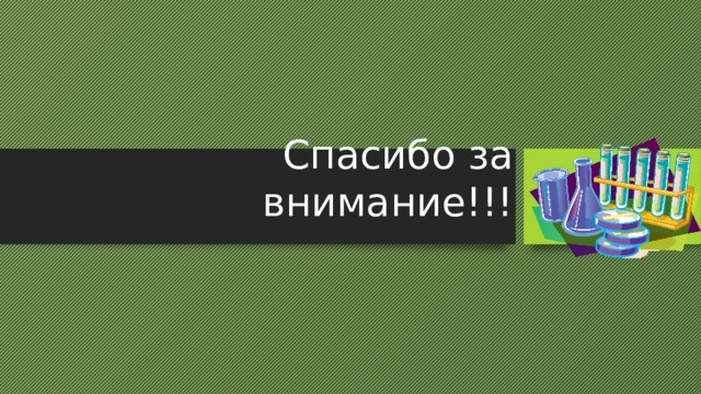 Спасибо за внимание!!! 