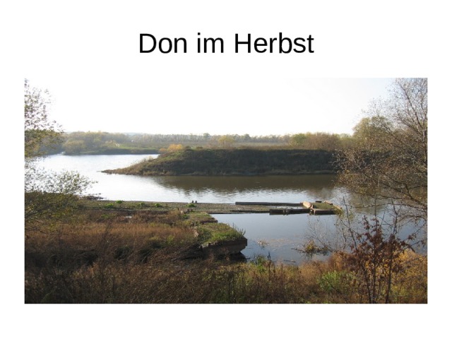 Don im Herbst 