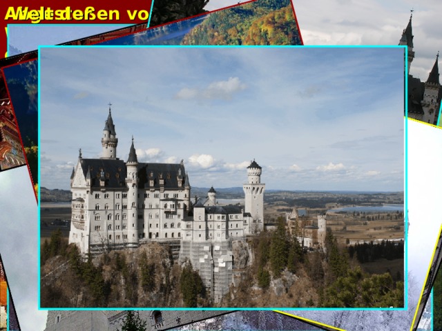 Abgestoßen von der Wirklichkeit, enttäuscht von den  Menschen, floh er in eine  Welt der Träume. 