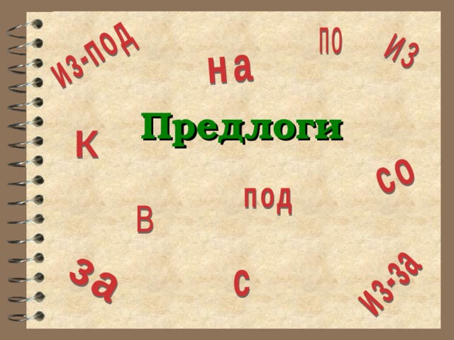 Предлоги 