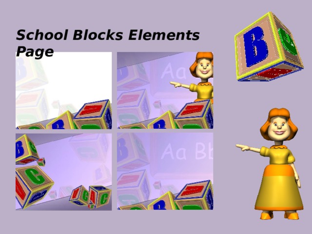 School Blocks Elements Page 
