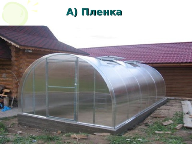 А) Пленка 
