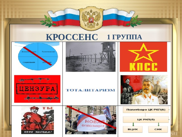 КРОССЕНС 1 группа 