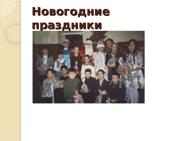 Новогодние праздники   