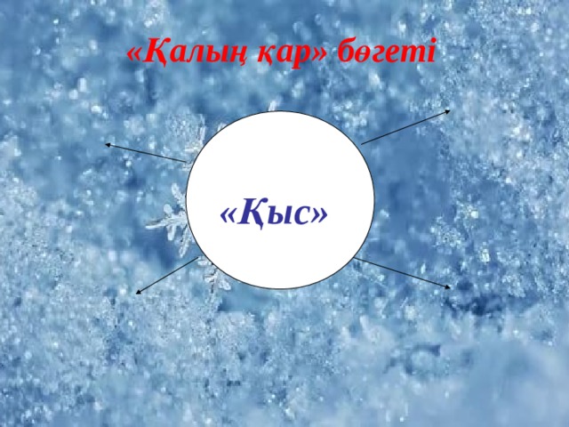 «Қалың қар» бөгеті «Қыс» 