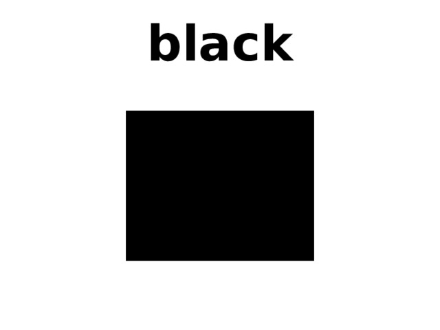 black 