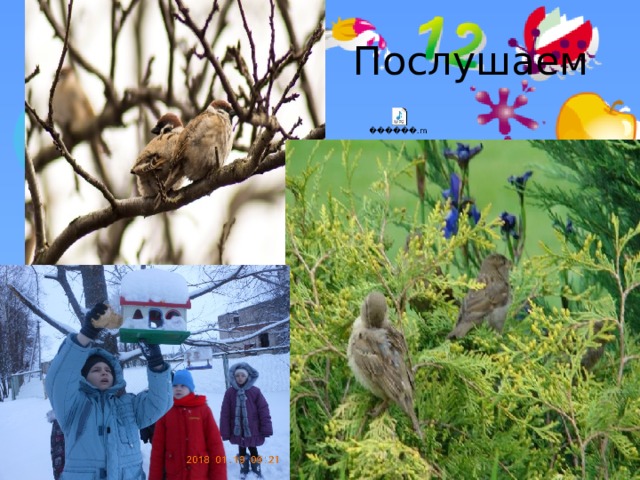 Послушаем  