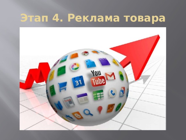 Этап 4. Реклама товара Первоначальный капитал у вас уже есть, значит можно запускать в продажу товар. Но вы знаете что: 