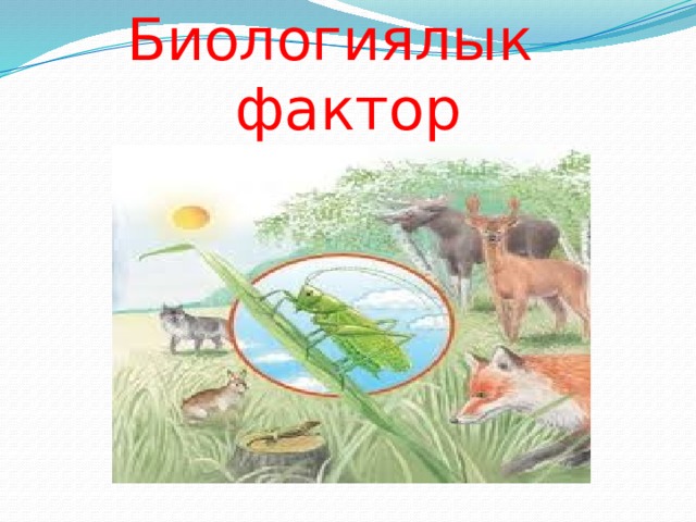 Биологиялык фактор 