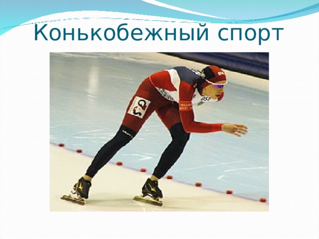 Конькобежный спорт 