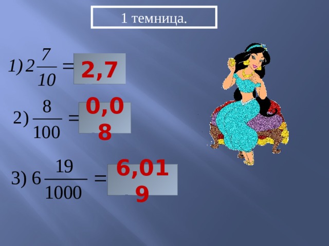 1 темница. 2,7 0,08 6,019 