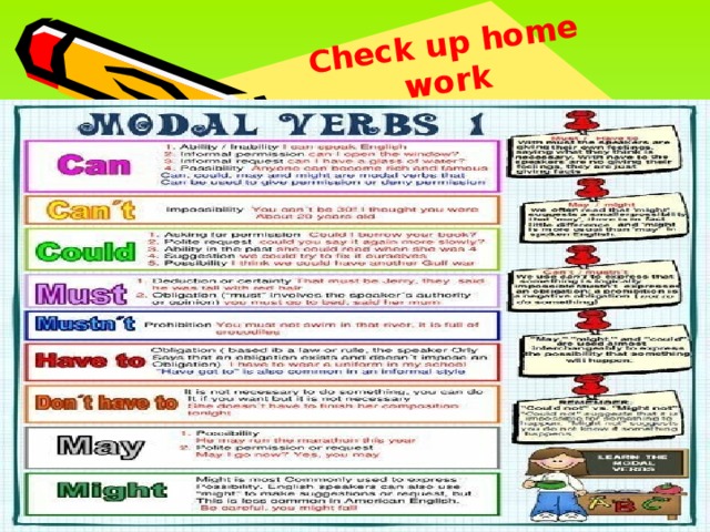 Check up home work 