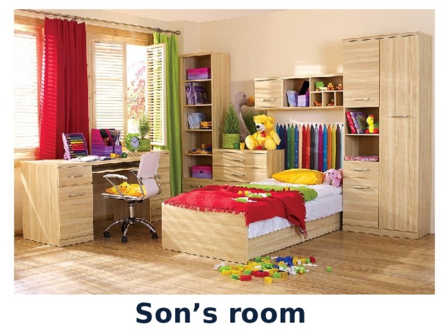 Son’s room 