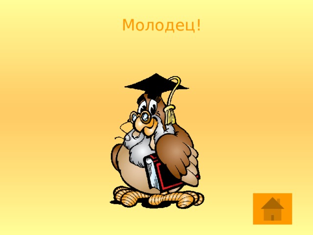 Молодец! 