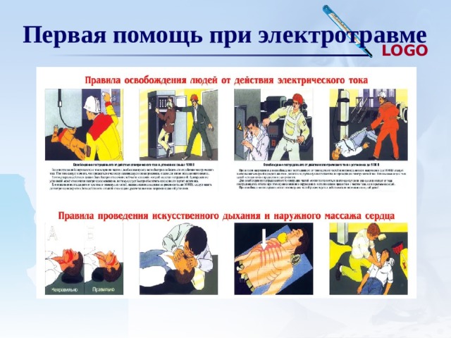 Первая помощь при электротравме 
