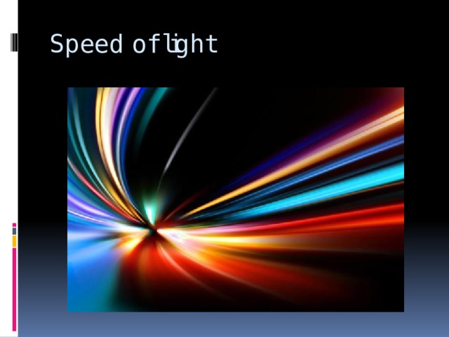 Speed of light 