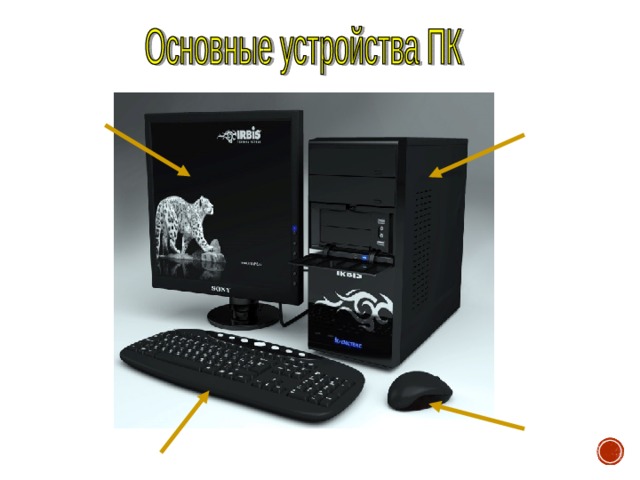 СИСТЕМНЫЙ БЛОК МОНИТОР МЫШЬ КЛАВИАТУРА  