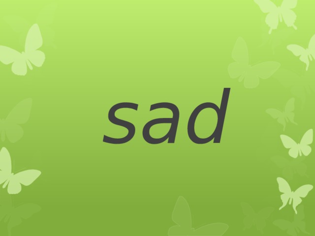 sad 