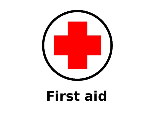 First aid 