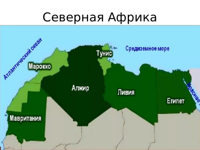 Северная Африка 