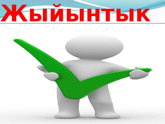  Жыйынтык 