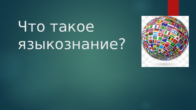 Что такое языкознание?   