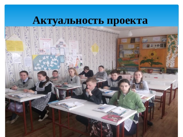 Актуальность проекта 