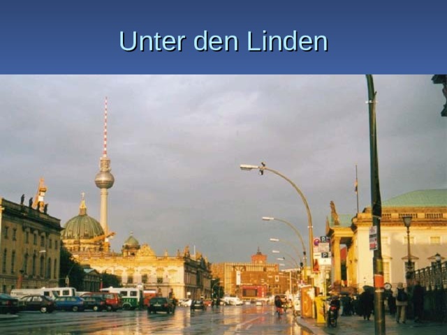 Unter den Linden 