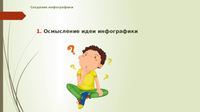 Создание инфографики    1. Осмысление идеи инфографики   