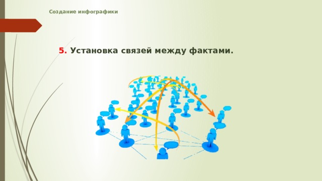 Создание инфографики    5. Установка связей между фактами. 