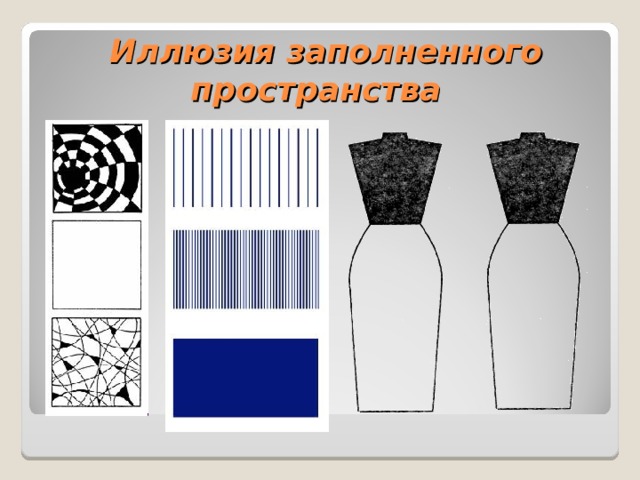  Иллюзия заполненного пространства   